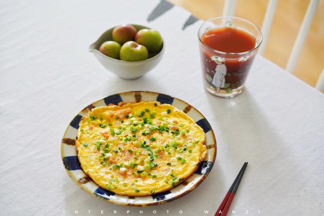 葱花鸡蛋饼