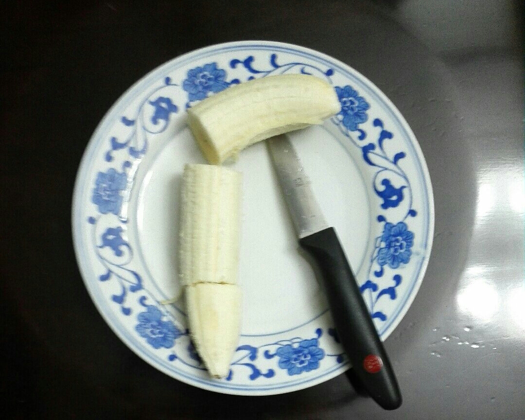 香蕉冰棍的做法 步骤3