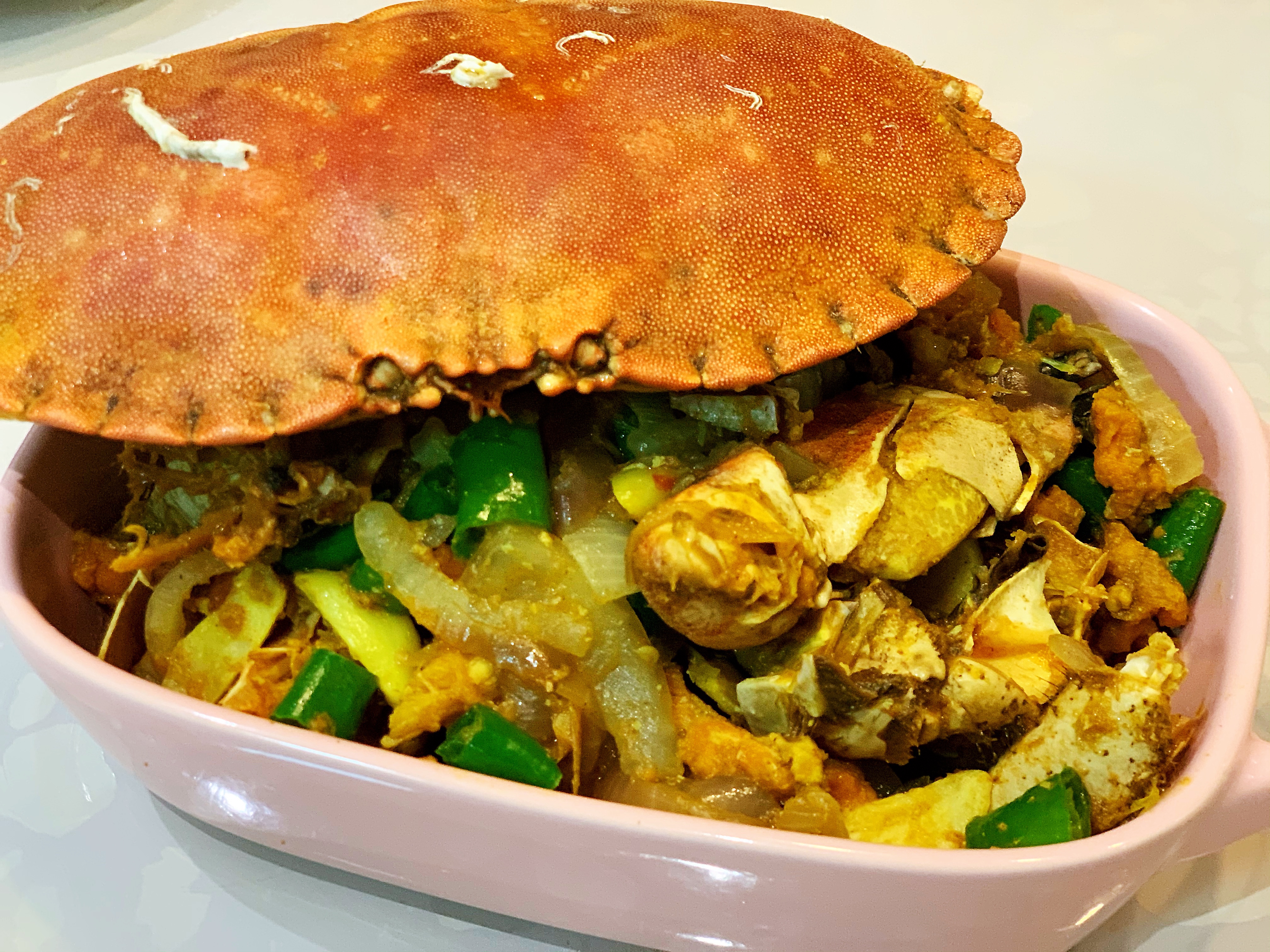 厨房小白也能做的🍛咖喱面包蟹🦀️的做法