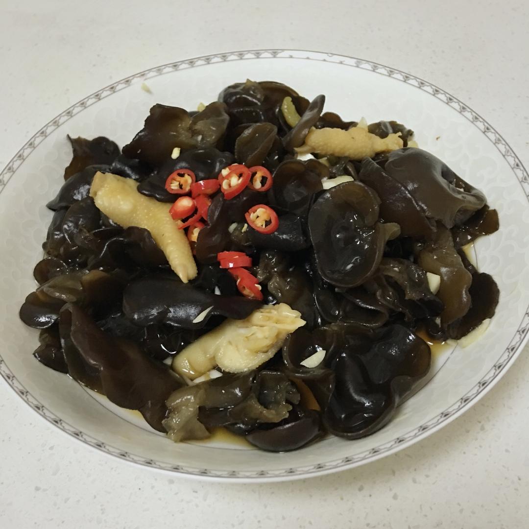 凉拌黑木耳