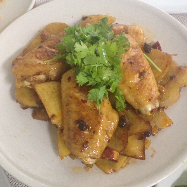 干锅香辣鸡翅