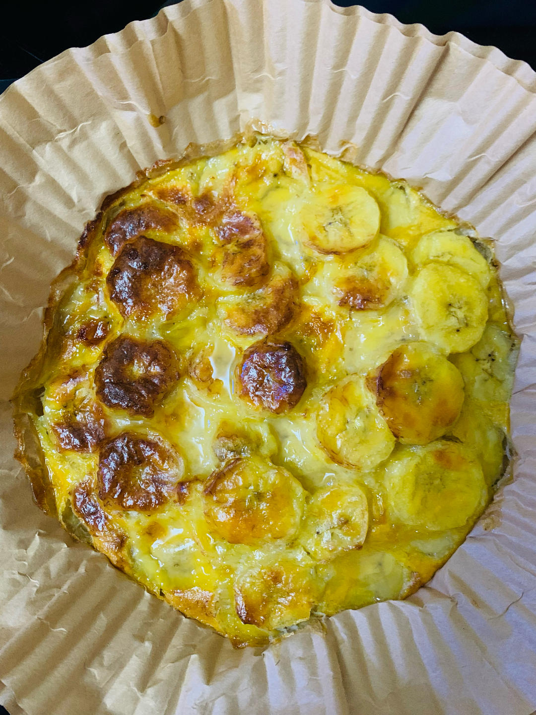 超级甜的烤香蕉