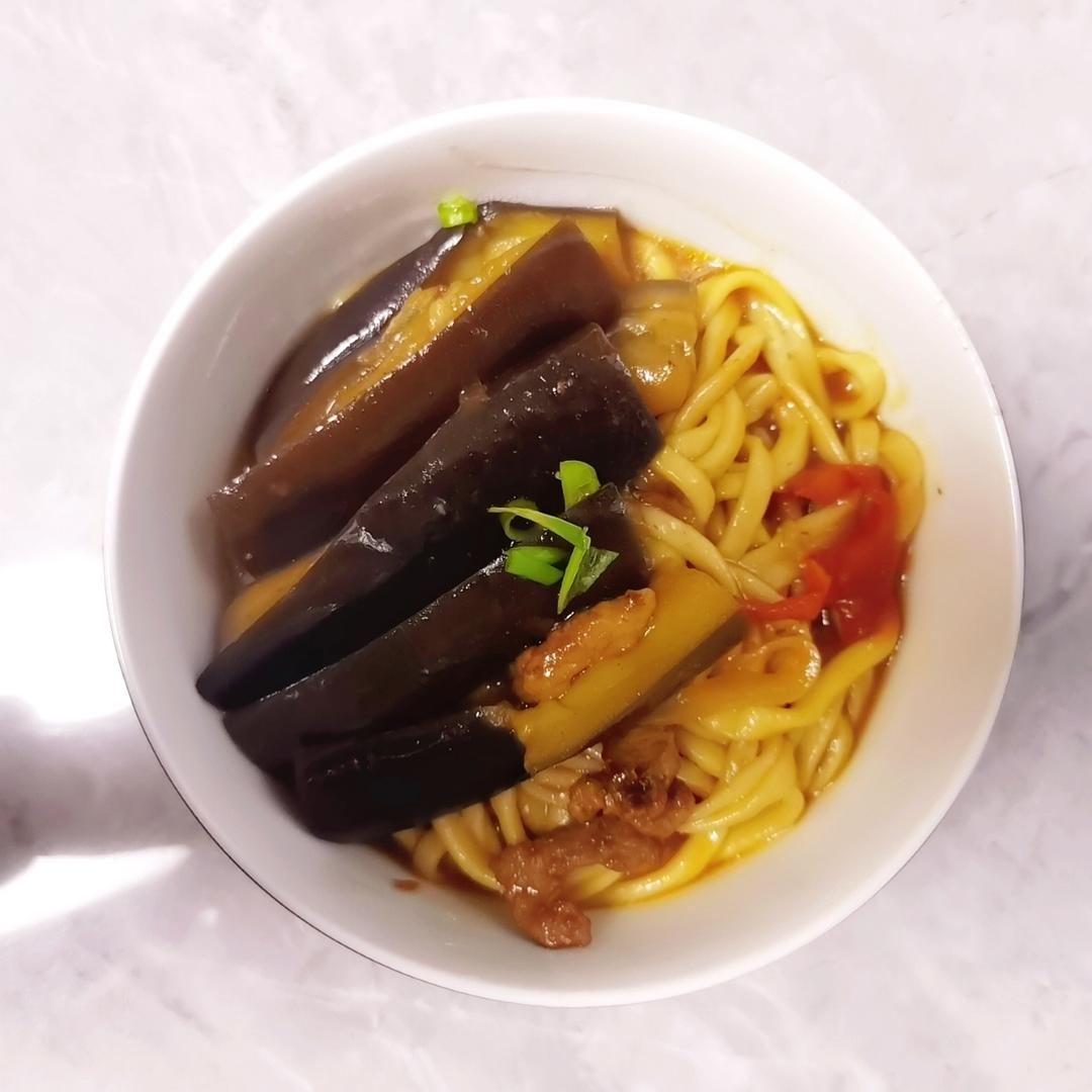 茄子焖面