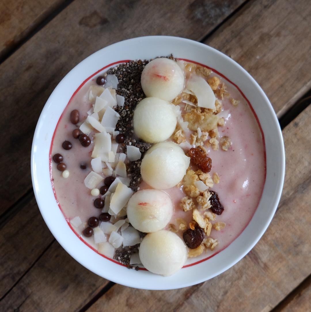 欧美网红级思慕雪smoothie bowl