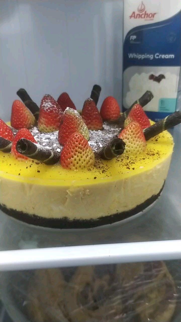 芒果慕斯蛋糕8寸