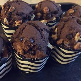 浓情巧克力摩卡马芬<Chocolate Espresso Muffins>