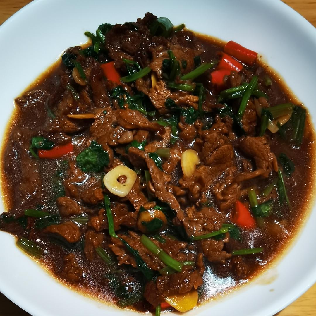 香菜牛肉