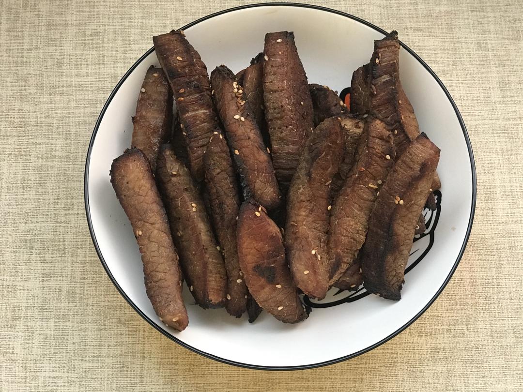 风味牛肉干——松下NN-DS59J微波炉烤箱一体机