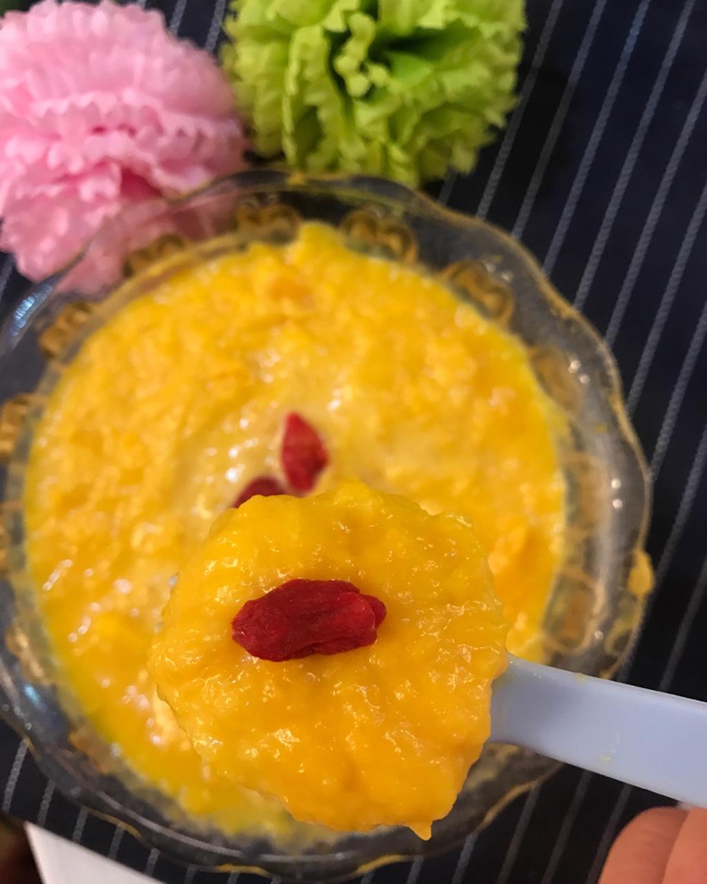 牛奶南瓜粥