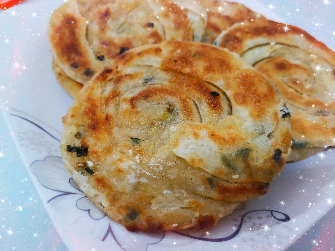 饺子皮葱油饼