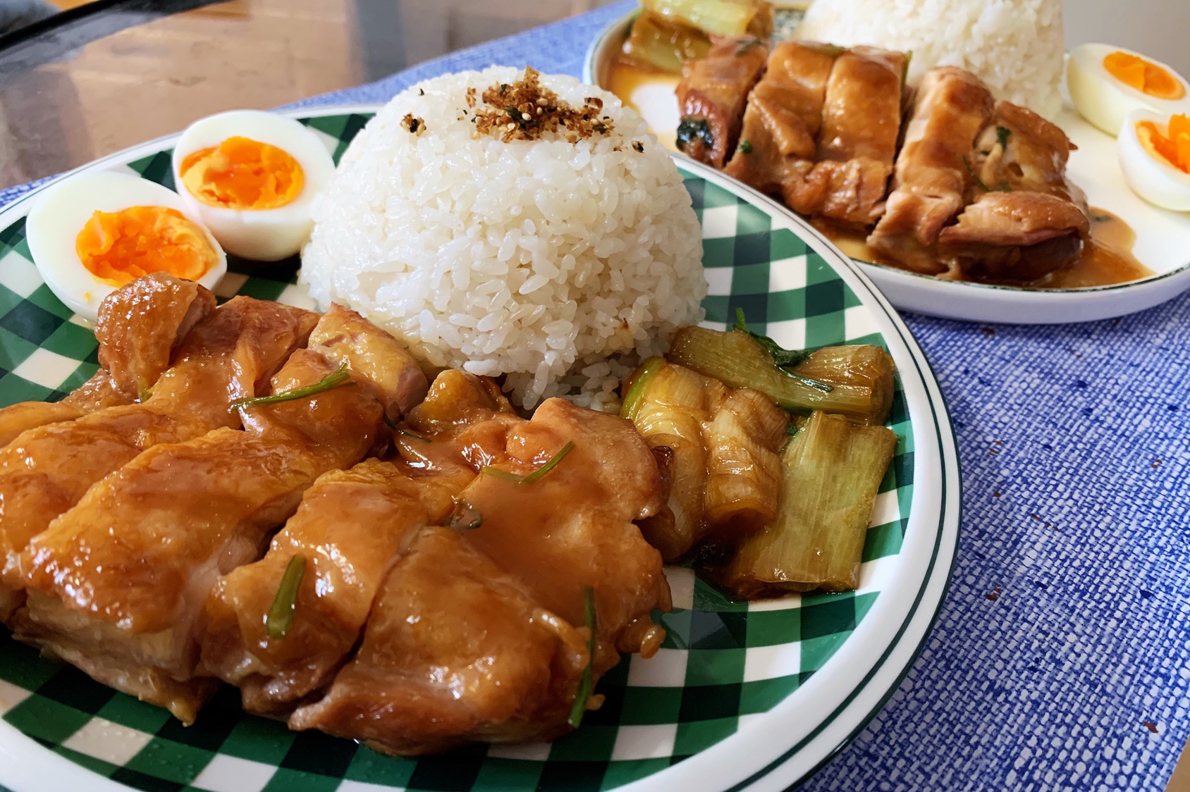 京葱照烧鸡腿饭