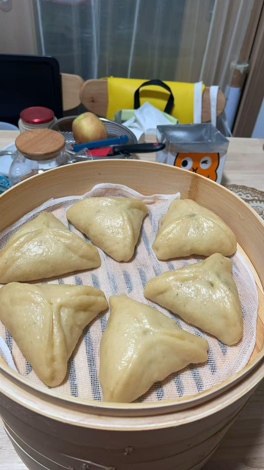 中种牛奶馒头（压面机）