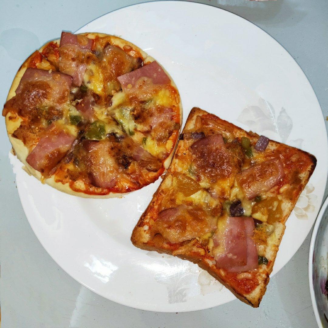 培根火腿披萨