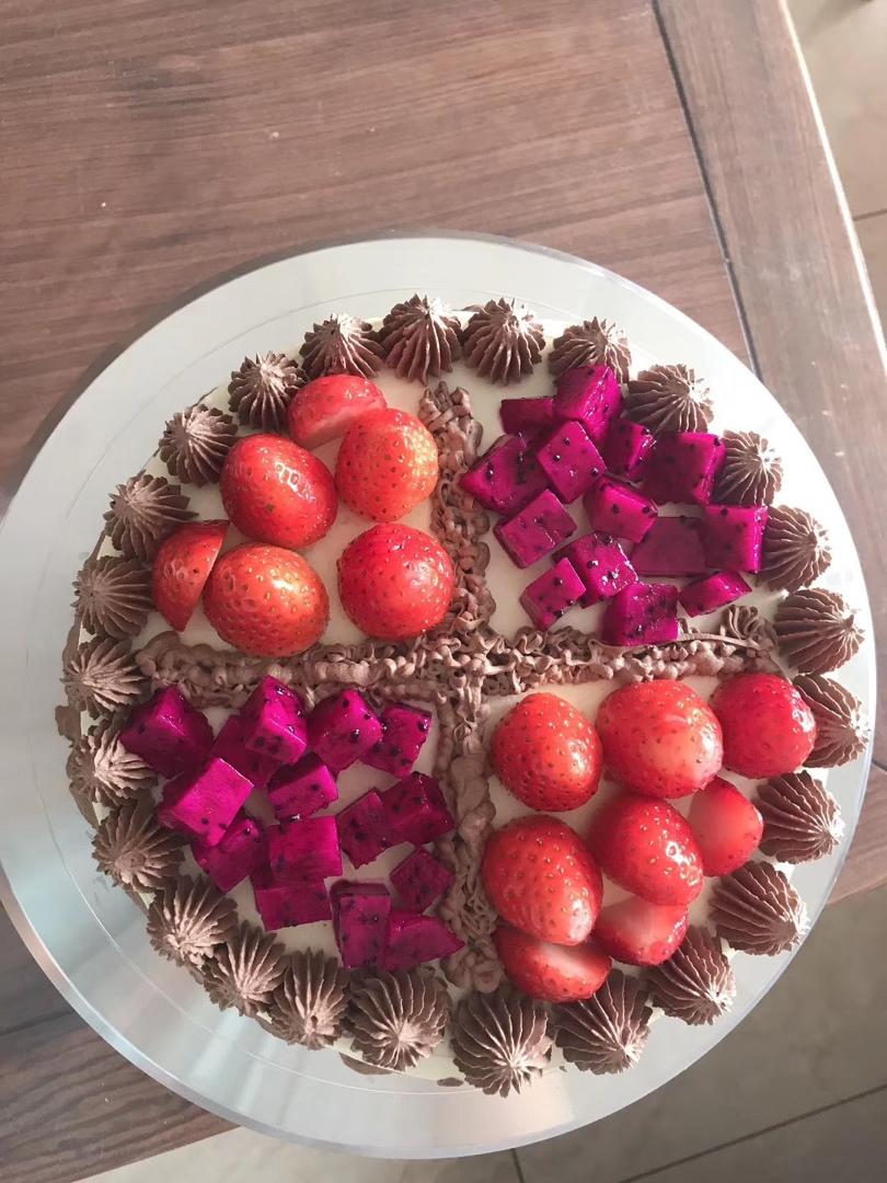 可可戚风蛋糕～8寸～百分百成功