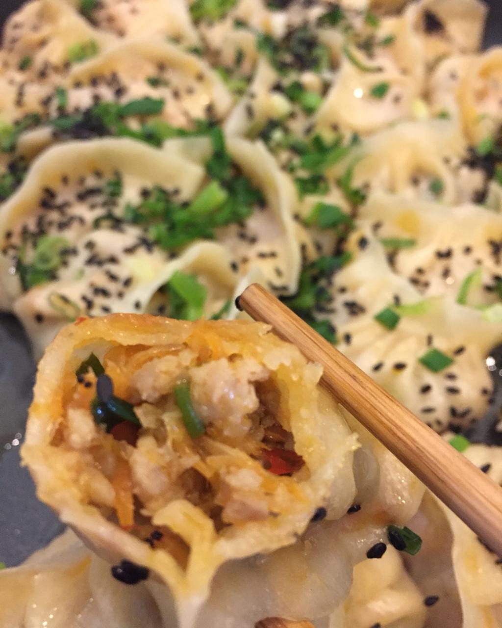 辣萝卜丝饺子