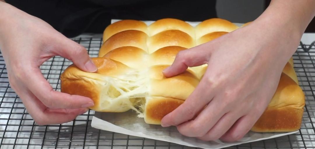 纯奶手撕吐司的做法 步骤1