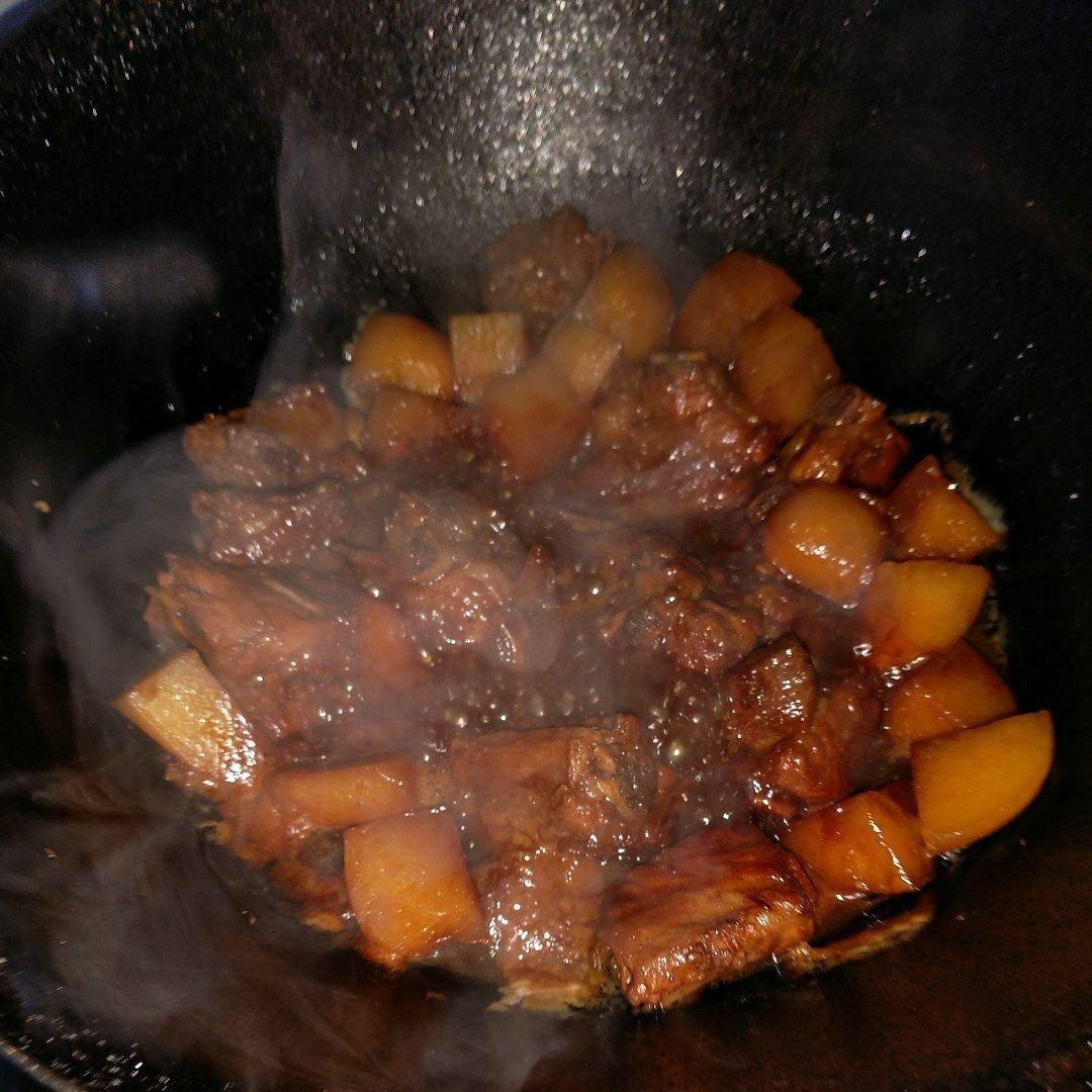 土豆炖排骨