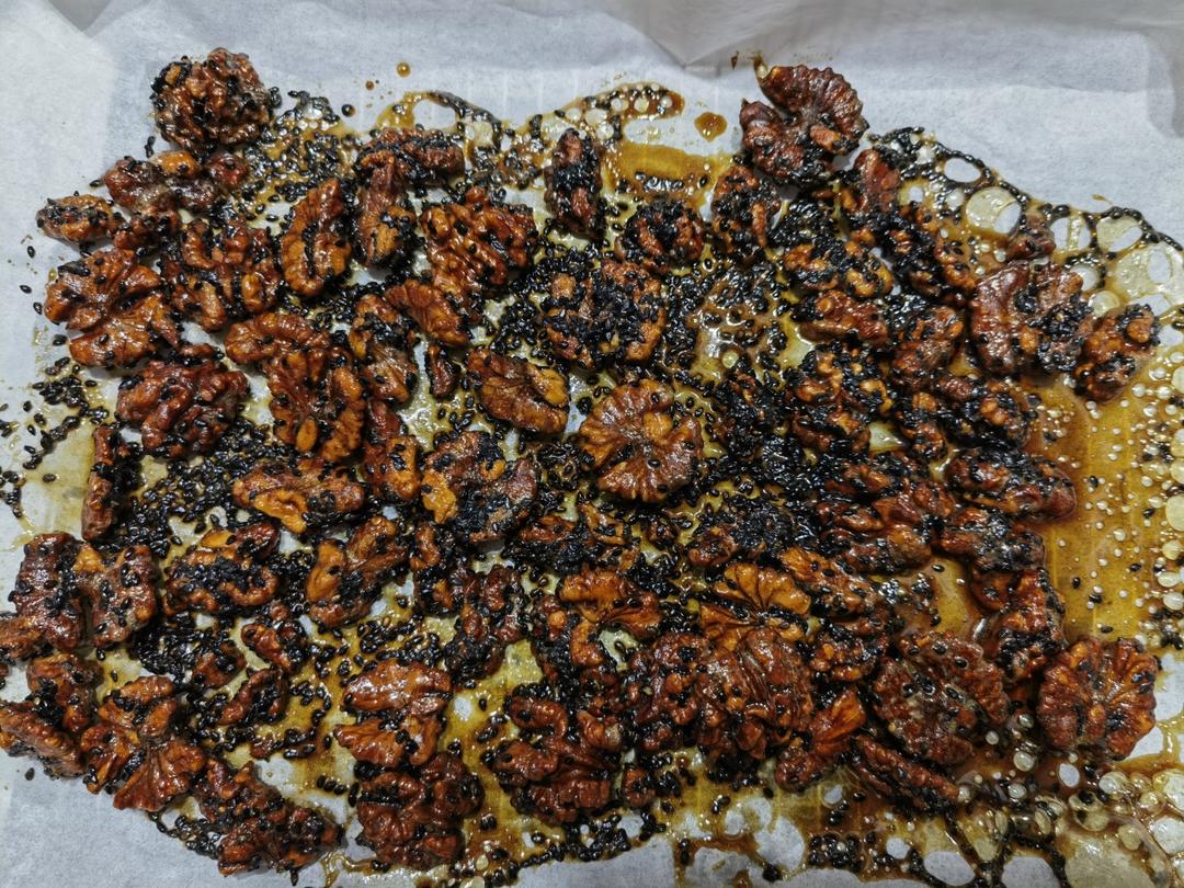 👆【烤箱打卡戳这】琥珀核桃仁-3月美食日记打卡