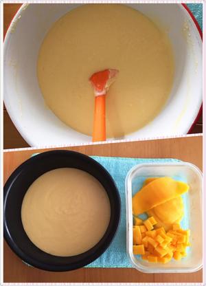 芒果芝士蛋糕的做法 步骤6
