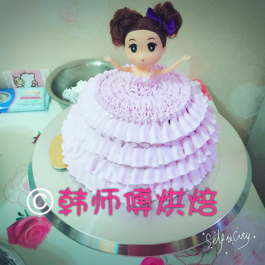 芭比娃娃蛋糕