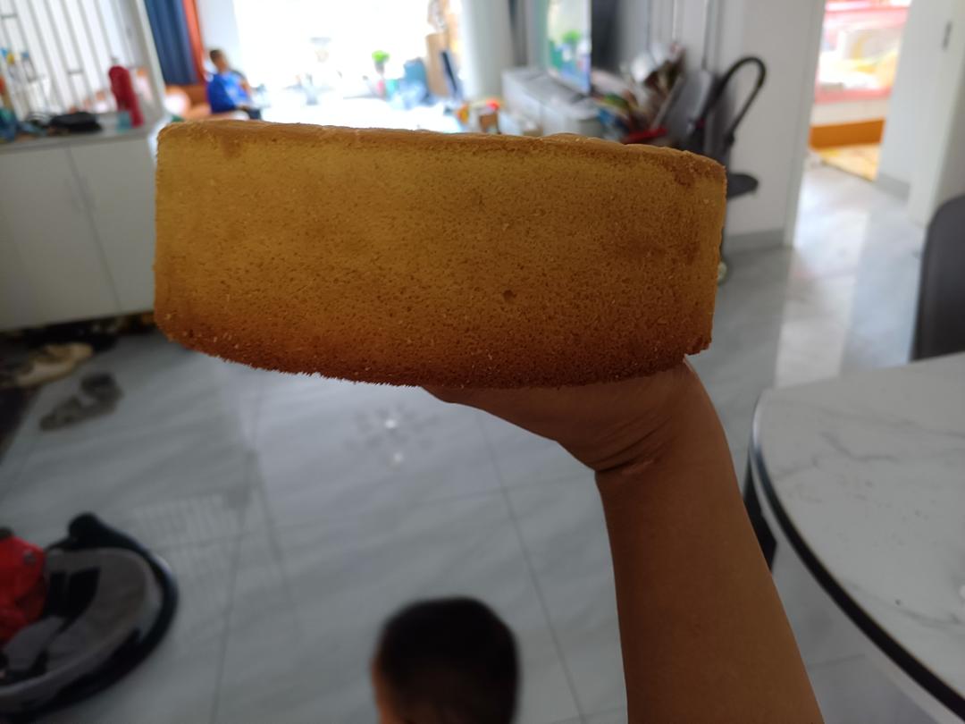 超柔软6寸戚风蛋糕(附8寸配方)零失败 超详细‼️含操作视频