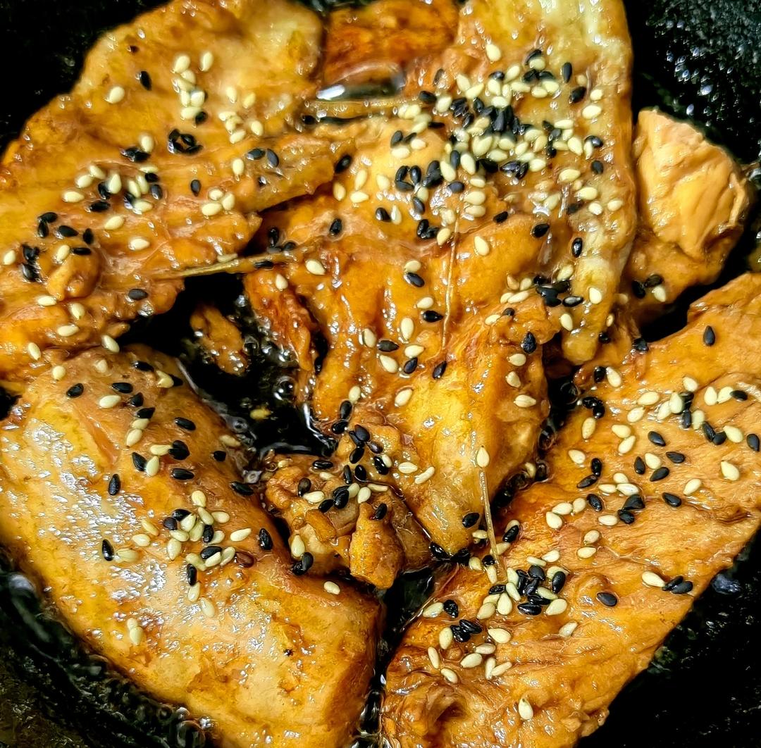 酱汁三文鱼【宝宝辅食】