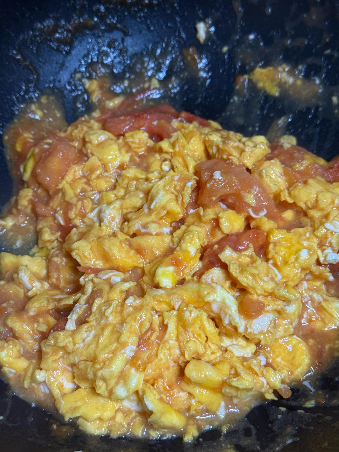 孩子最爱的（适合拌饭）的番茄炒蛋