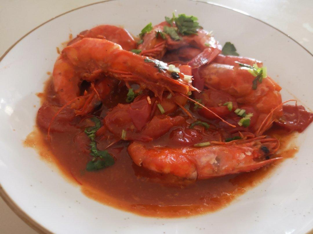 茄汁大虾