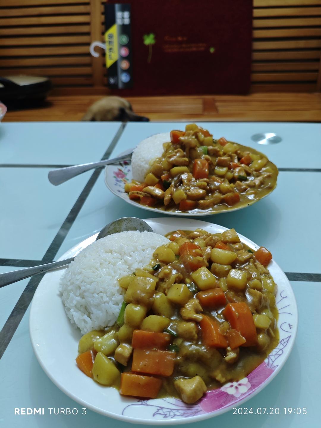 咖喱鸡肉饭