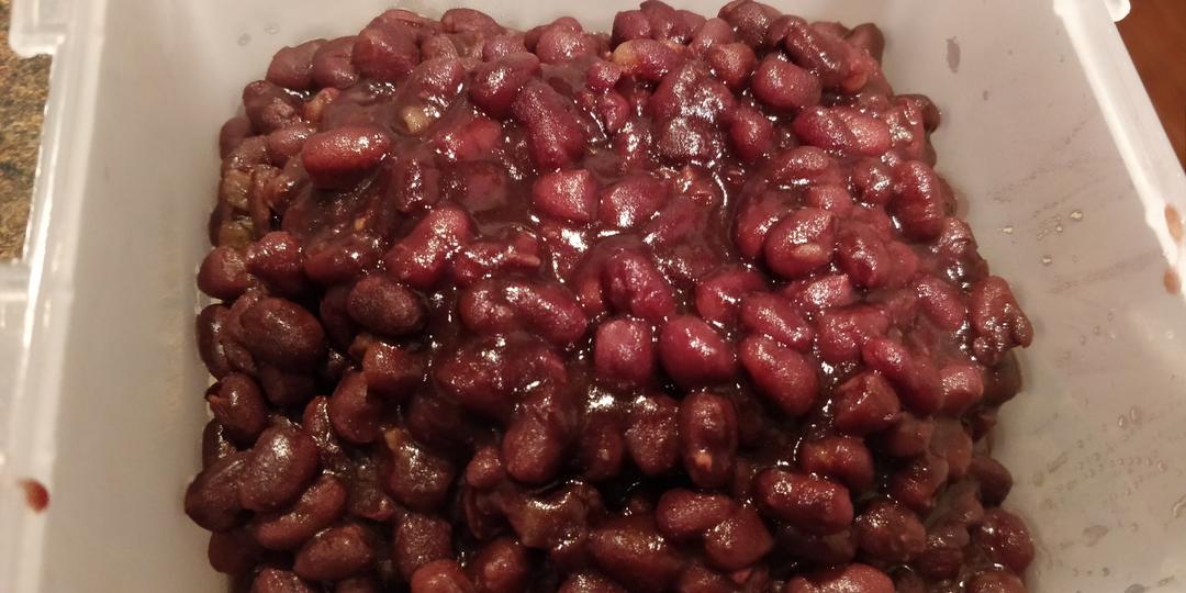 自制蜜红豆