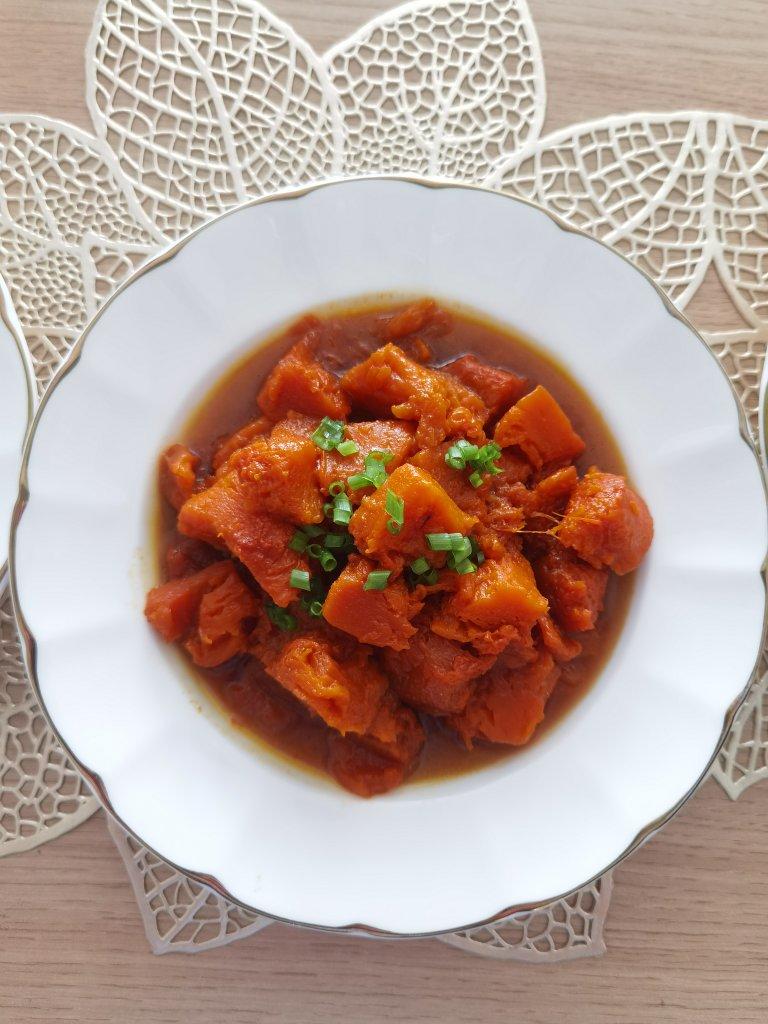 原来这么好吃的炒南瓜