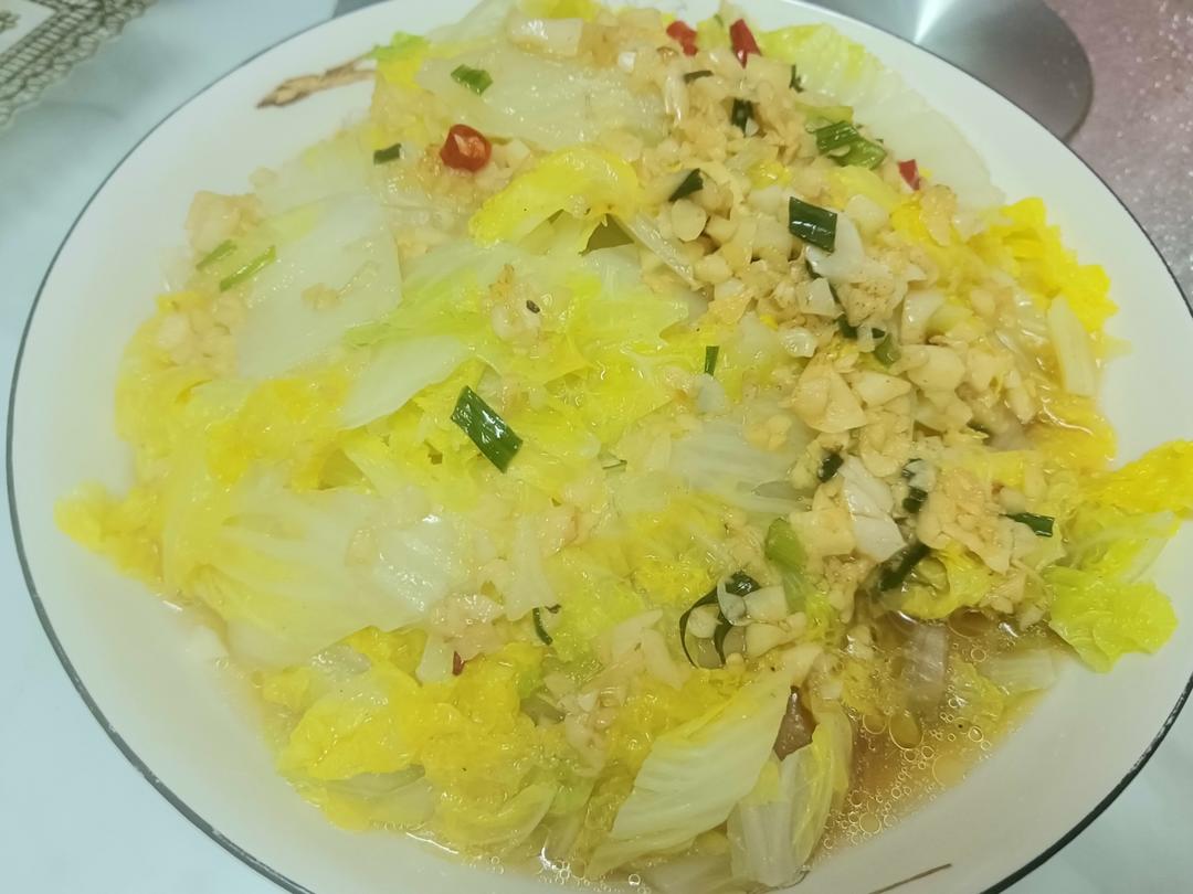 5分钟蒜蓉蚝油娃娃菜‼️健康低脂不长胖