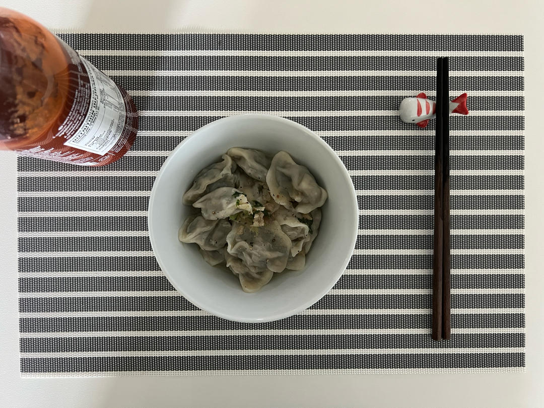 什锦素饺子