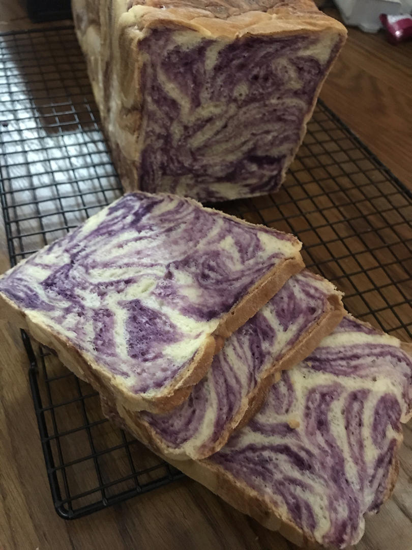 豆沙大理石吐司