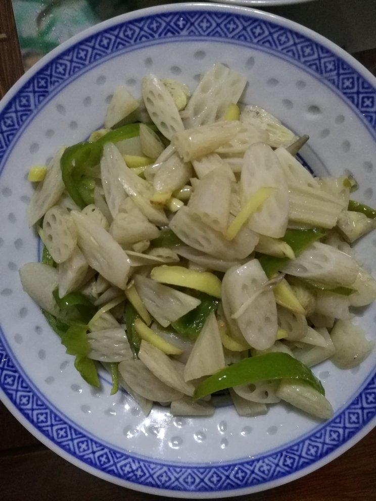 清炒藕带