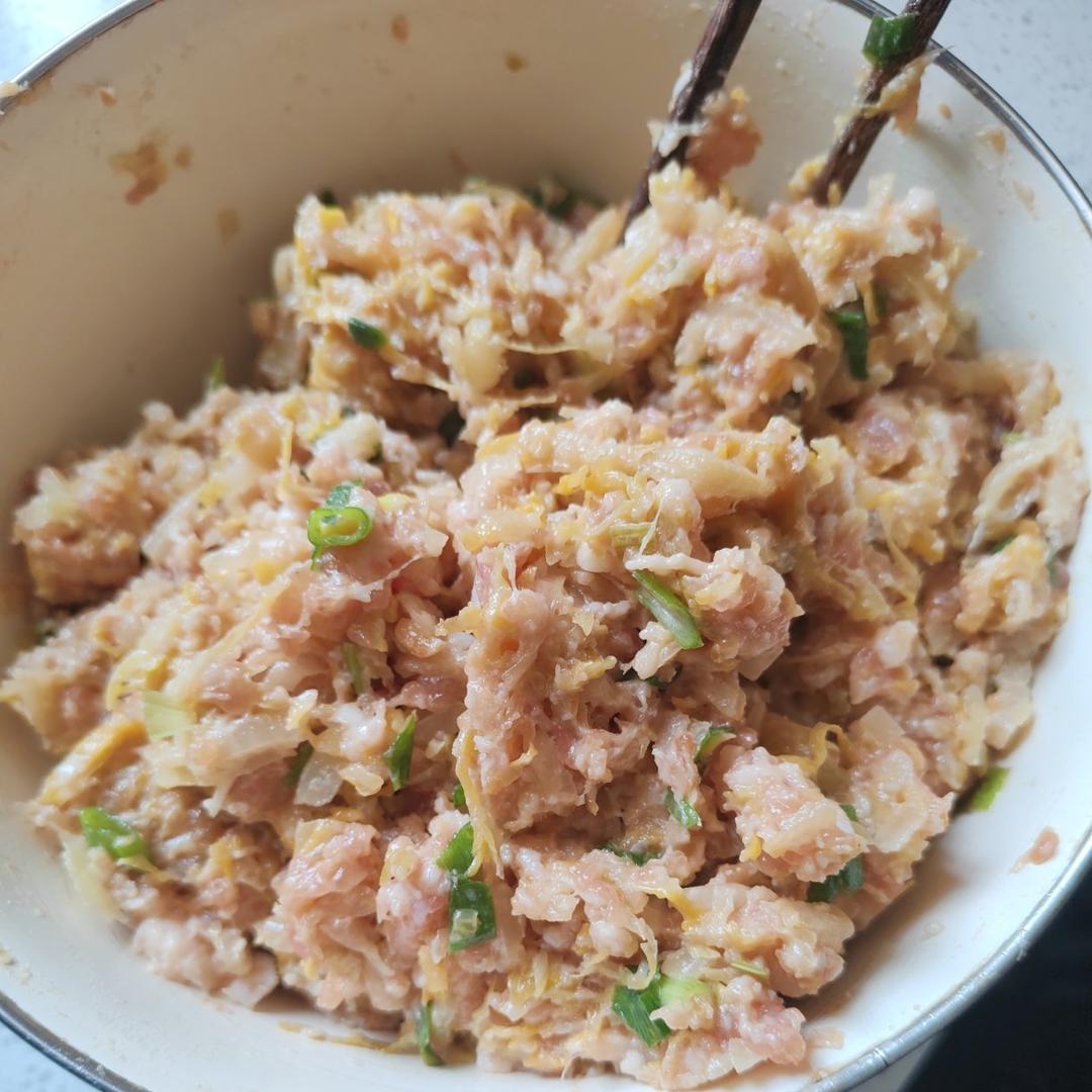东北酸菜馅饺子-附万能馅方法
