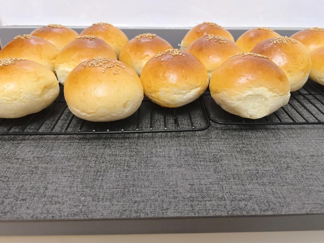 松软烫种汉堡胚