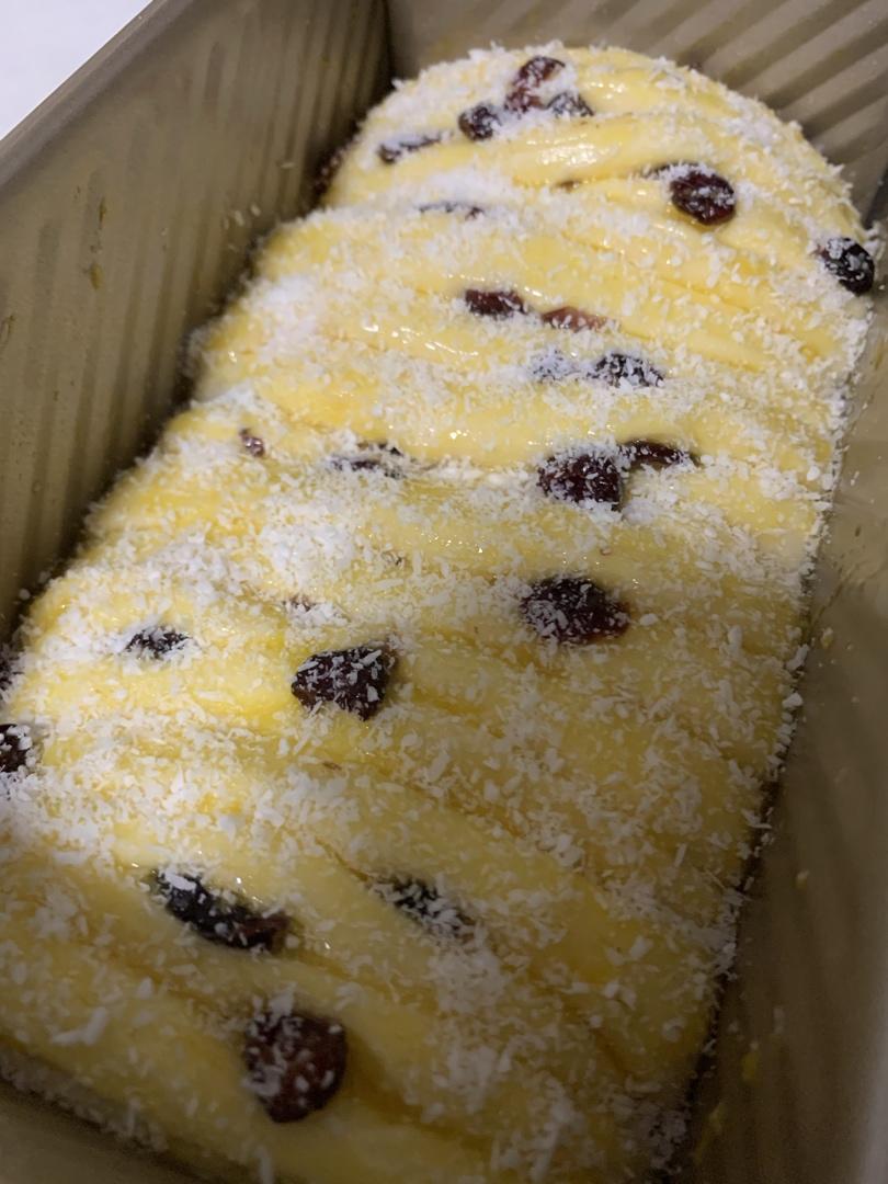 手撕蔓越莓炼乳吐司