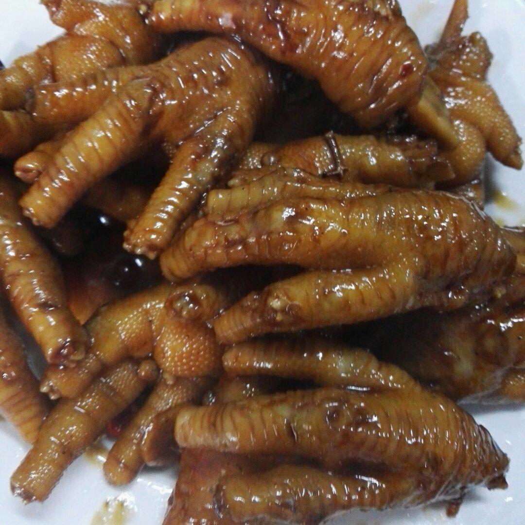 秘制红烧鸡爪