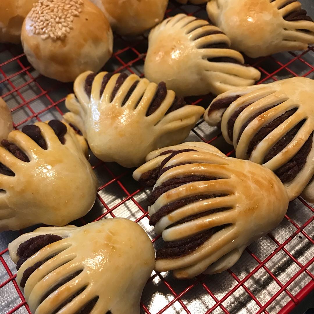 拉妈365厨房做的佛手酥