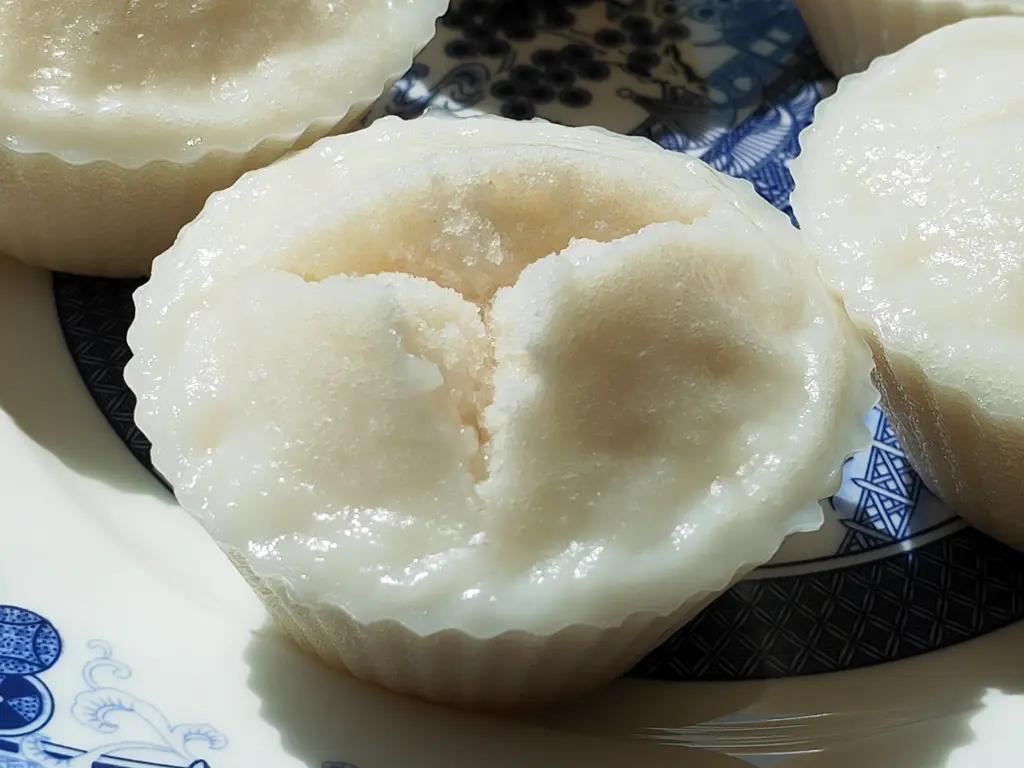 一次成功的开花米糕