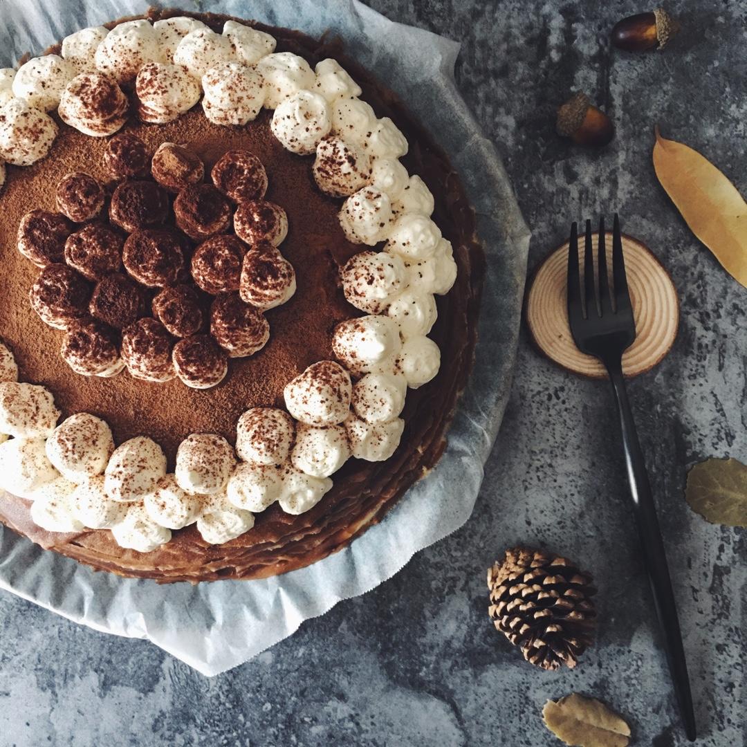 提拉米苏千层蛋糕（Tiramisu crepes）