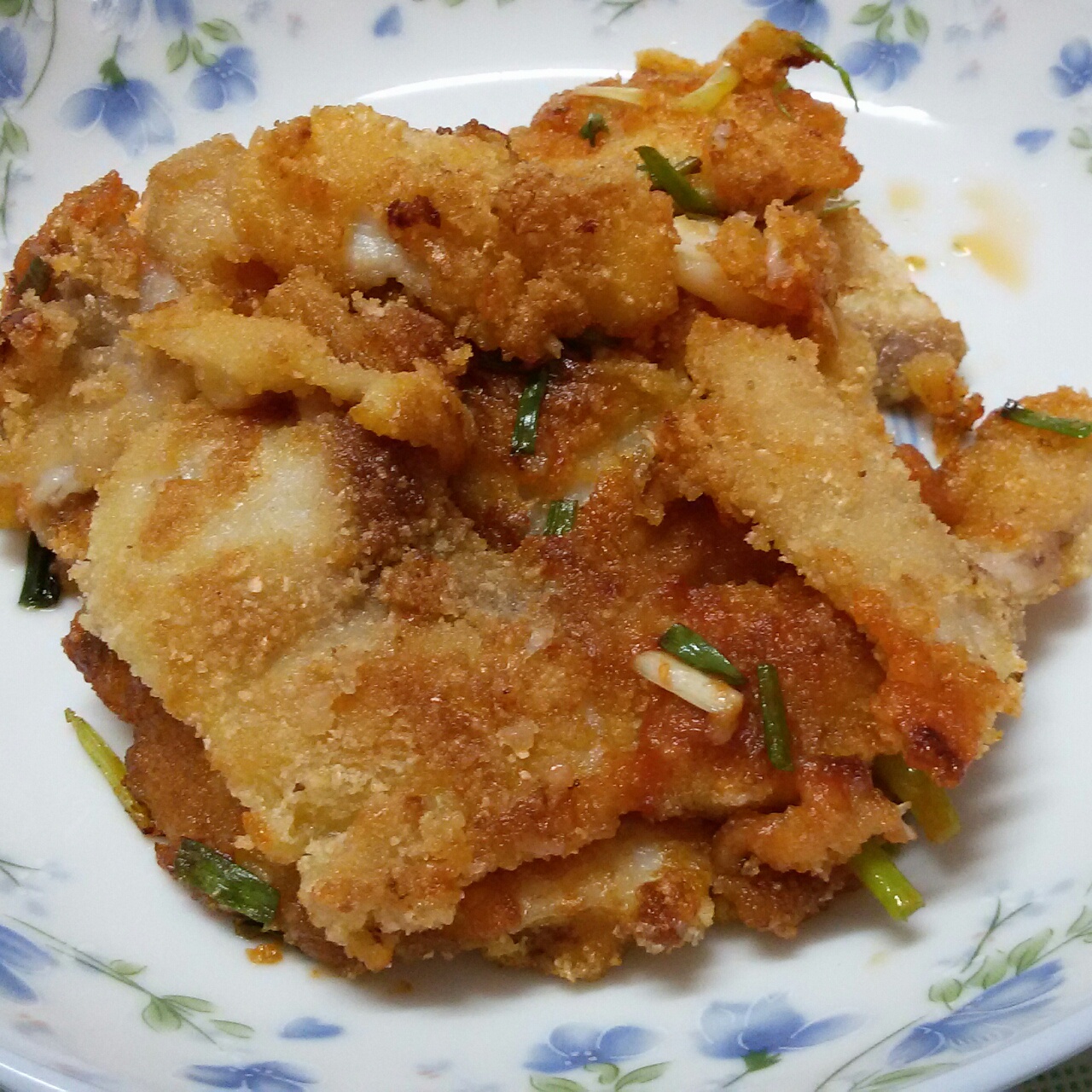 蛋煎鱼片