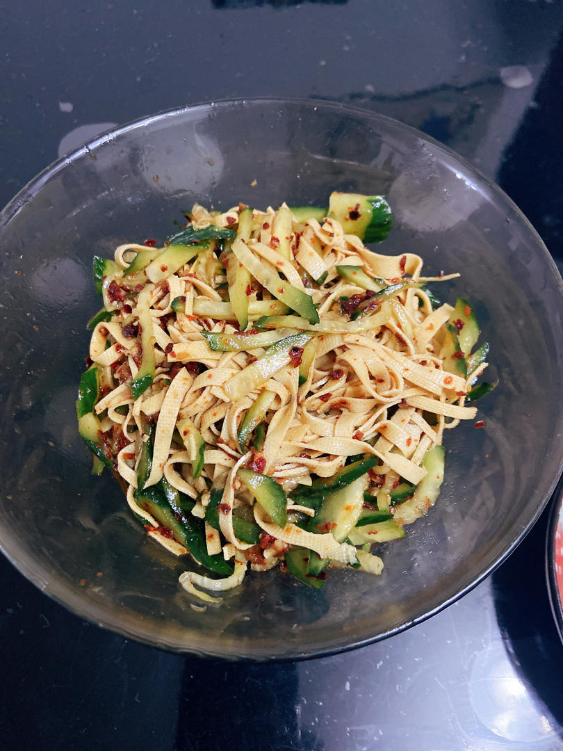 美容凉拌【凉拌豆腐皮】