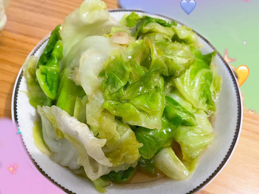 清炒包菜