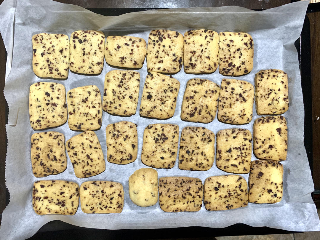 低糖少油版蔓越莓饼干
