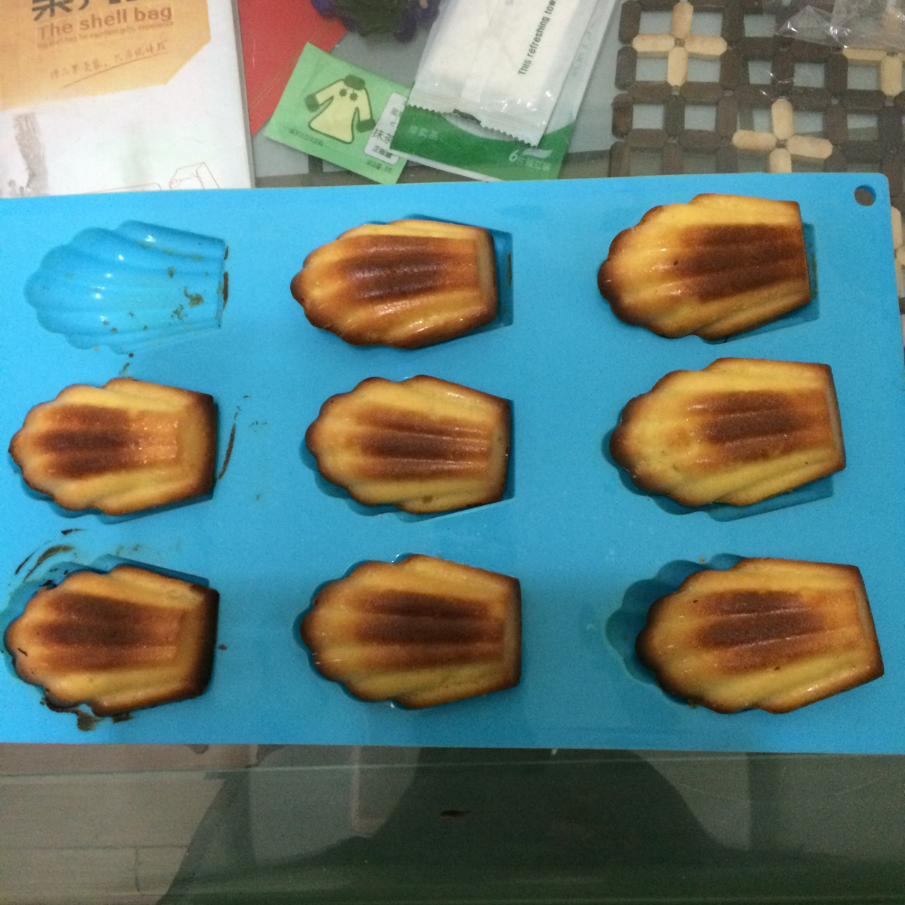 【夏日无负担系列】 蜂蜜柚子茶轻玛德琳