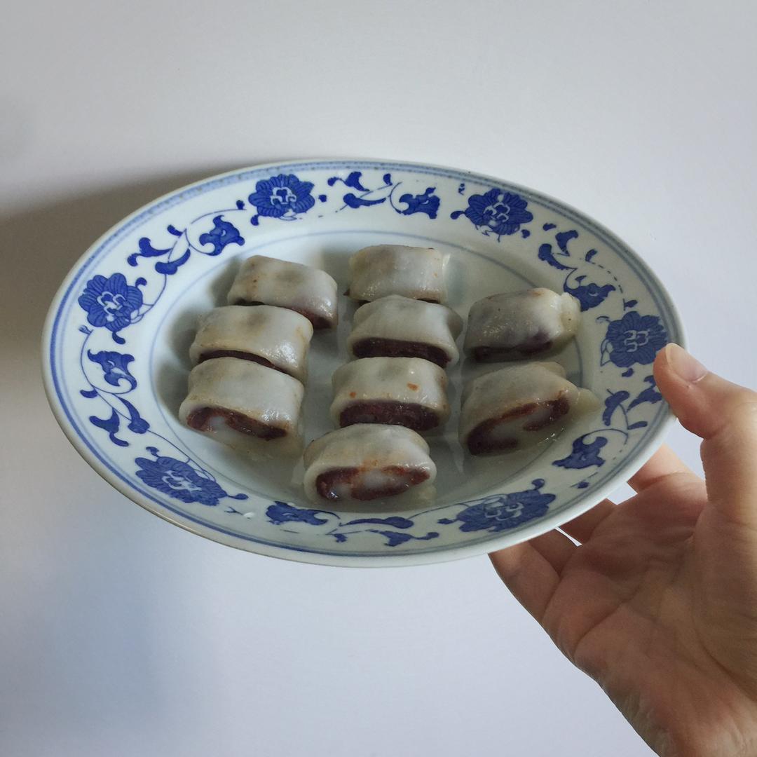 豆沙糯米卷