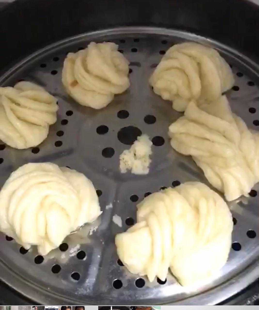 美丽的花卷 一次性发酵 附整形视频