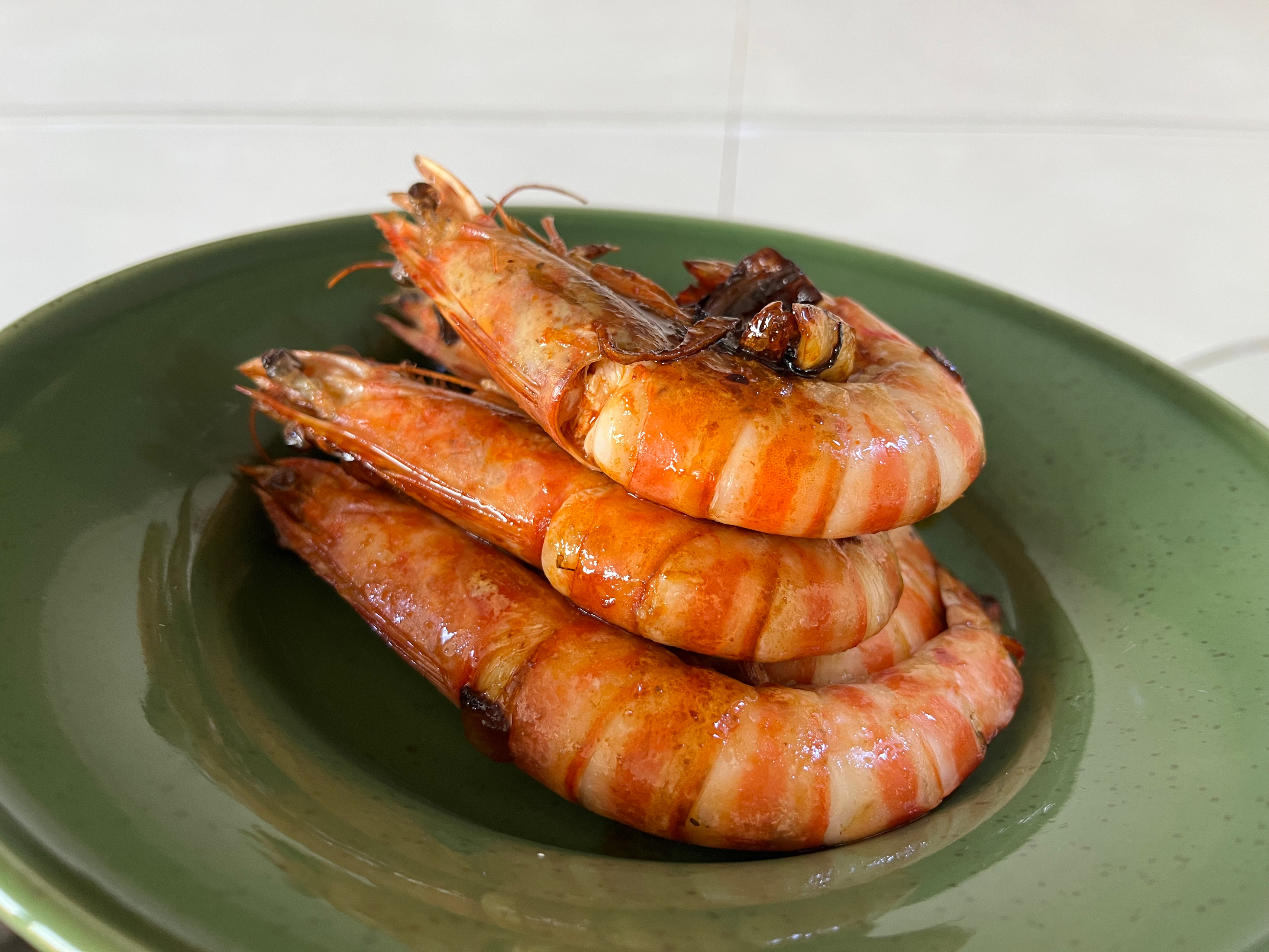 油焗斑节虾 <302小厨房>